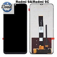 Дисплей (экран) Xiaomi Redmi 9C (M2006C3MG) с тачскрином, черный цвет