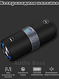 Портативная беспроводная Bluetooth колонка с LED-подсветкой Mivo M11 Black 15 Ватт с радио СУПЕРЗВУК!, фото 5