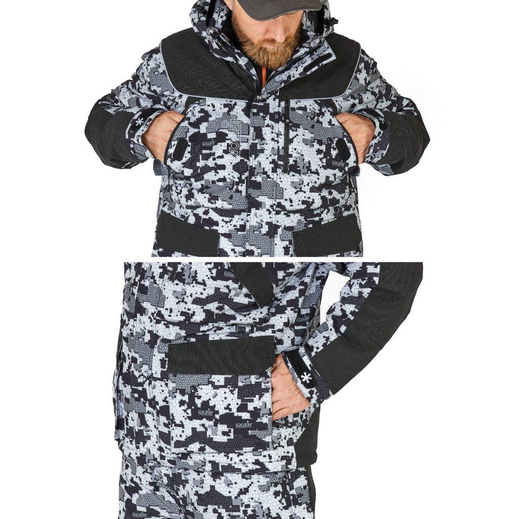 Костюм зимний Norfin EXPLORER 2 CAMO 04 р. XL - фото 6 - id-p193997786