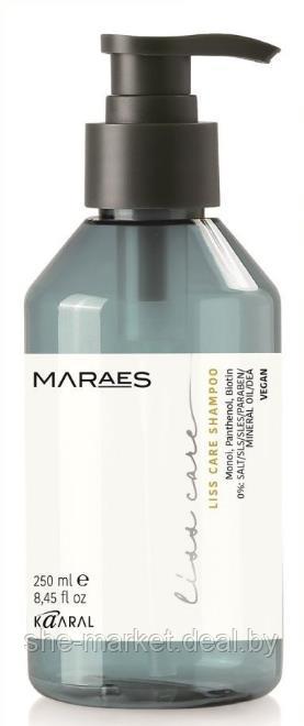 Разглаживающий шампунь для прямых волос Maraes Liss Care, 250 мл (Kaaral) - фото 1 - id-p193999940