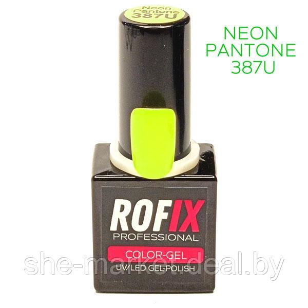 Гель-лак Rofix Color-Gel Neon PANTONE 387U, 10гр (Rofix) - фото 1 - id-p191523671