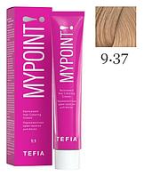 Перманентная крем-краска для волос MYPOINT, тон 9.37 очень светлый блондин золотисто-фиолетовый, 60 (TEFIA)