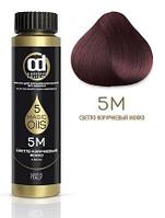 Масло для окрашивания волос без аммиака Olio Colorante 5 Magic Oils, тон 5М Светло-коричневый мокко, (Constant