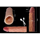 Удлиняющая насадка на пенис Lovetoy LV1053B Penis Sleeve + 5 см, фото 3