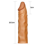 Удлиняющая насадка на пенис Lovetoy LV1053B Penis Sleeve + 5 см, фото 5