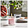IKEA/ ЛУГНАРЕ  Ароматическая свеча в стакане, жасмин/розовый,20 часов, фото 5