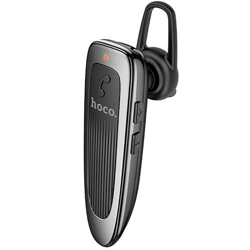 Bluetooth гарнитура Hoco E60 Brightness (Черная) - фото 1 - id-p194001376