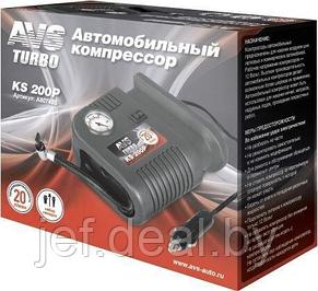 Автомобильный компрессор TURBO KS 200P AVS, фото 2