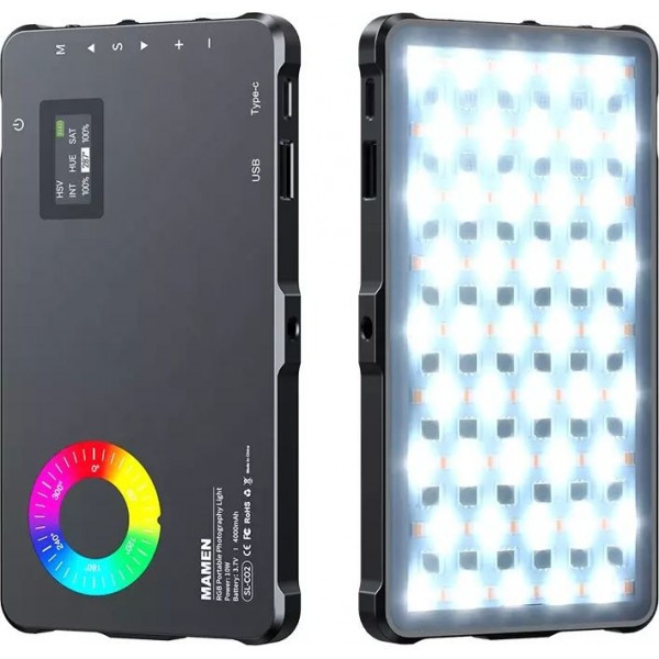 Цветная светодиодная RGB лампа Mamen SL-C02 - фото 1 - id-p193783437