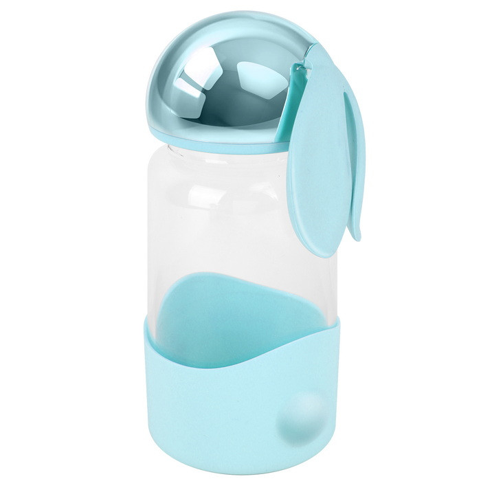 Бутылка для воды 340 мл "Зайка" цвет ассорти (4 вида) - фото 9 - id-p159929680