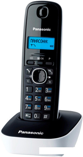 Радиотелефон Panasonic KX-TG1611RUW - фото 1 - id-p194005300