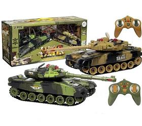 Танковый бой WAR TANK 9993 на радиоуправлении