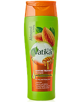 Шампунь Увлажняющий Vatika Moisture Treatment, 200 мл миндаль + мед + йогурт + хна