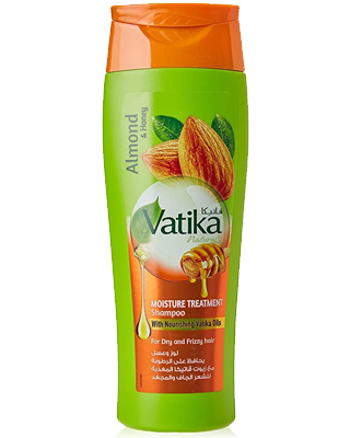 Шампунь Увлажняющий Vatika Moisture Treatment, 200 мл миндаль + мед + йогурт + хна - фото 1 - id-p58231095