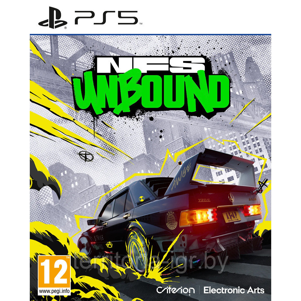 Need for Speed Unbound (Английская версия) PS5 NFS 2022 - фото 1 - id-p194021161