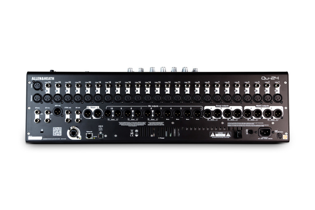 Микшерная консоль Allen & Heath QU-24 - фото 4 - id-p194024308