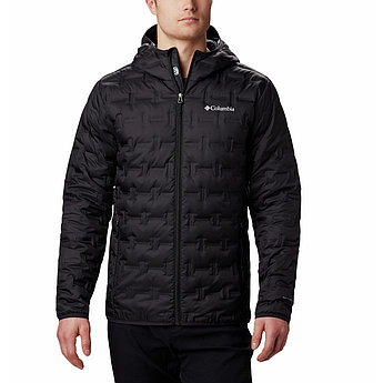 Куртка пуховая мужская Columbia Delta Ridge™ Down Hooded Jacket чёрный