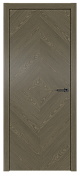 Межкомнатная дверь натуральный шпон Симпл 55 ДГ