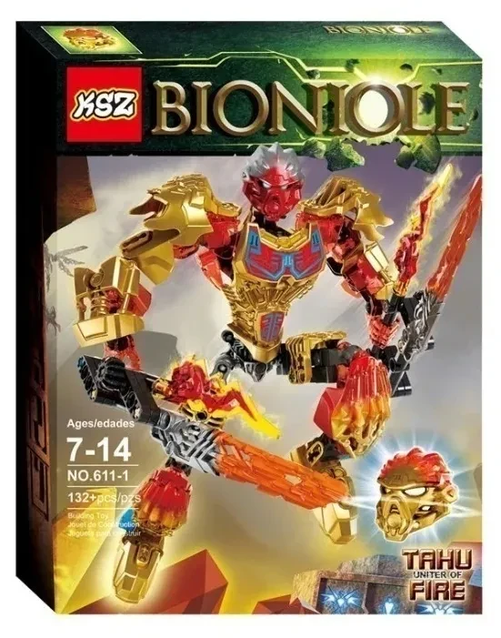 Конструктор Бионикл Bionicle 611-1 Таху - Объединитель Огня - фото 1 - id-p194026242