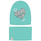 Комплект для девочки (шапка,шарф) модель Y2092-01, фото 2