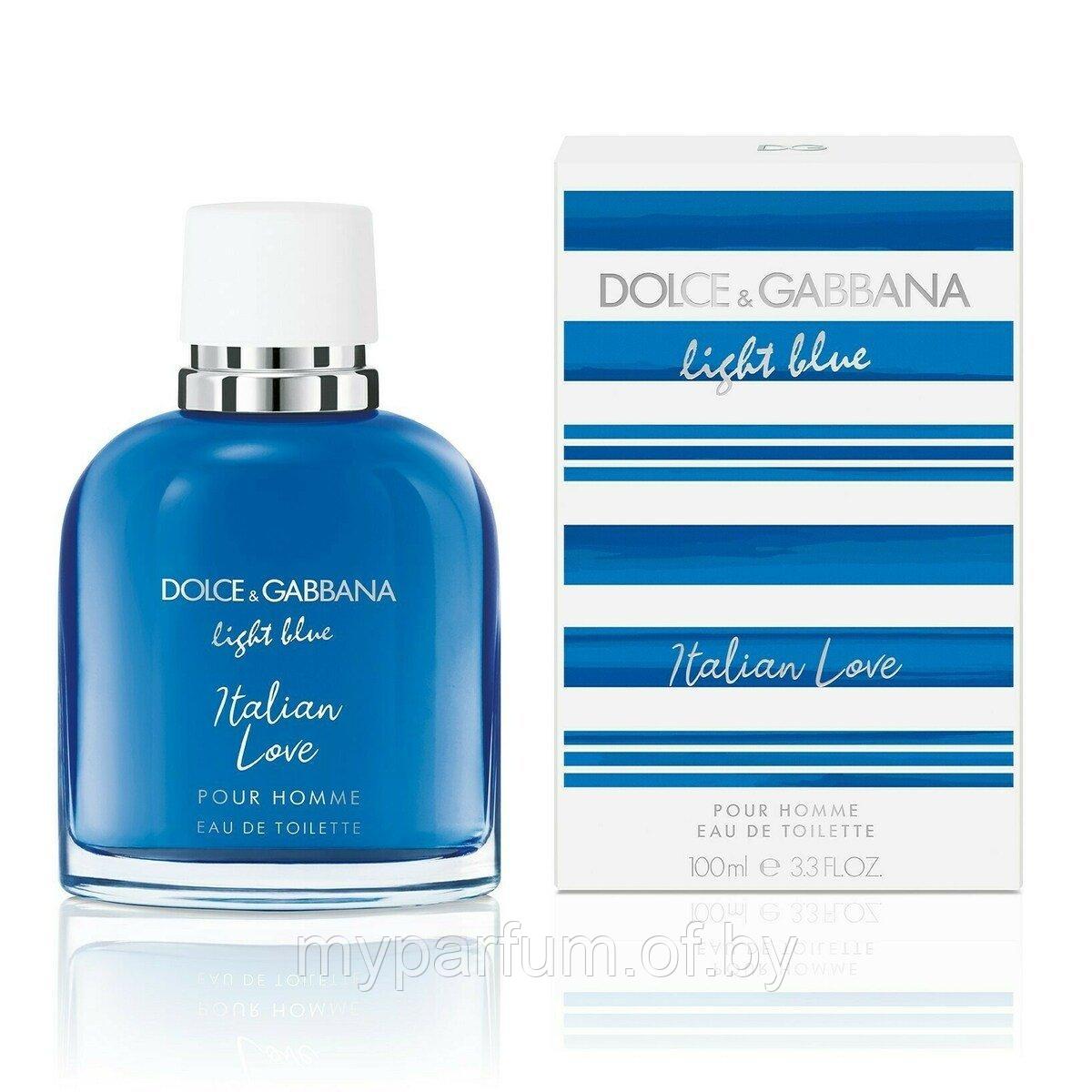 Мужская туалетная вода Dolce Gabbana Light Blue Italian Love Pour Homme edt 100ml