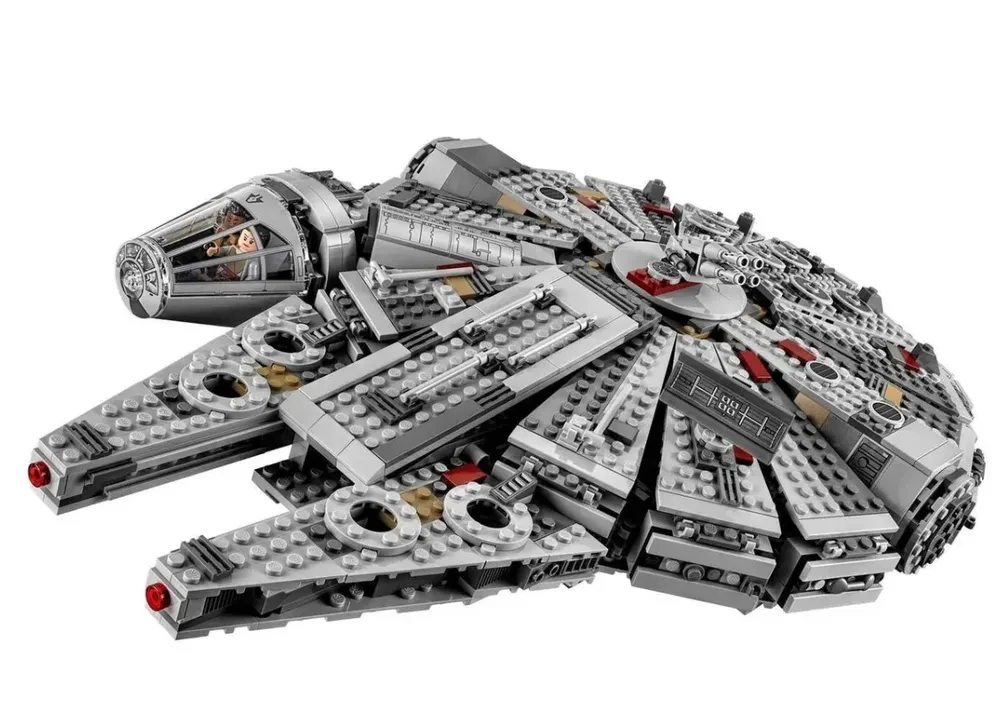 Конструктор QUEEN 19020 Звездные войны (Star Union) Сокол Тысячелетия аналог Lego Star Wars 75105 1381 деталь - фото 3 - id-p194029216