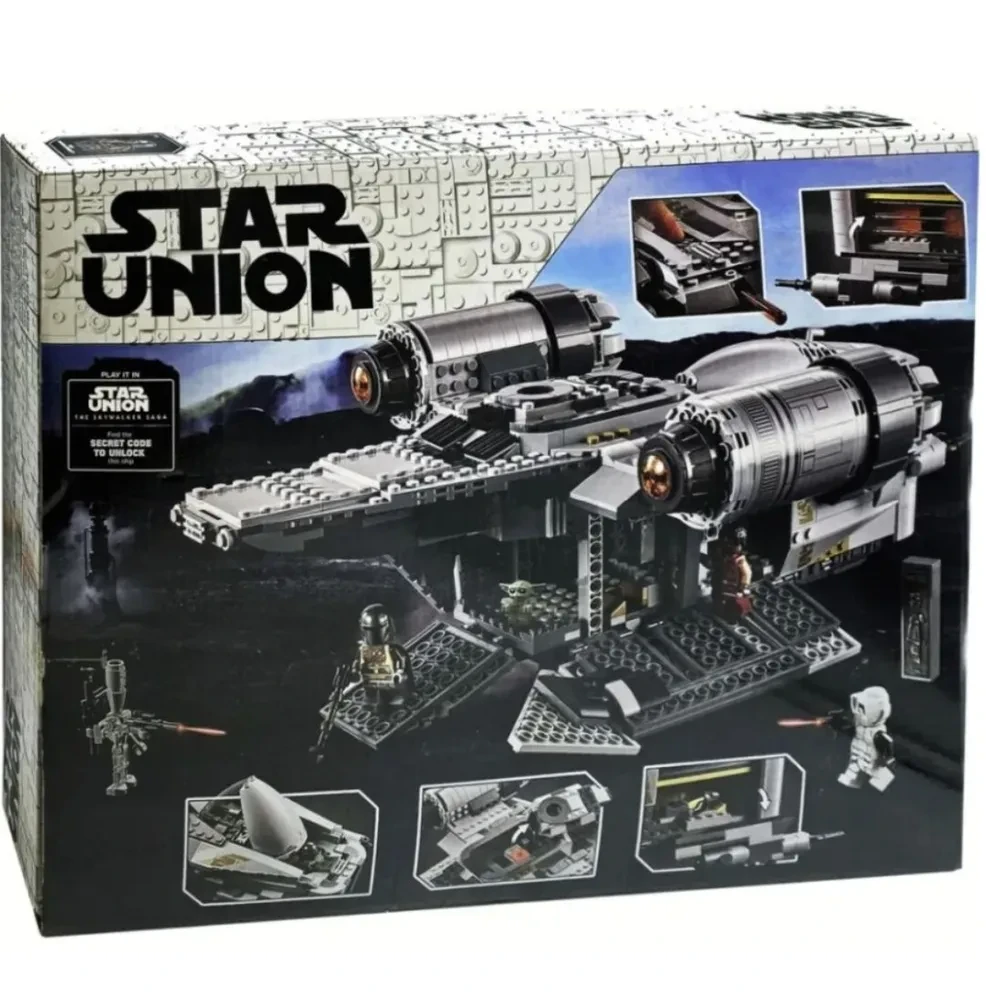 66016 Конструктор Star Union Лезвие бритвы Звездные войны, 1023 деталей, Lion King, аналог Lego