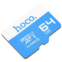 Карта памяти Hoco TF microSD 64Gb Class 10