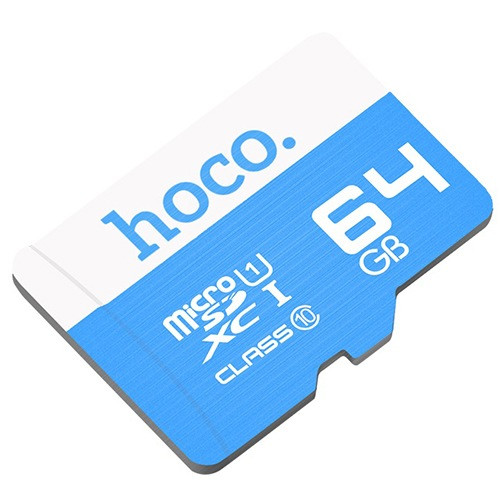 Карта памяти Hoco TF microSD 64Gb Class 10 - фото 1 - id-p194029271