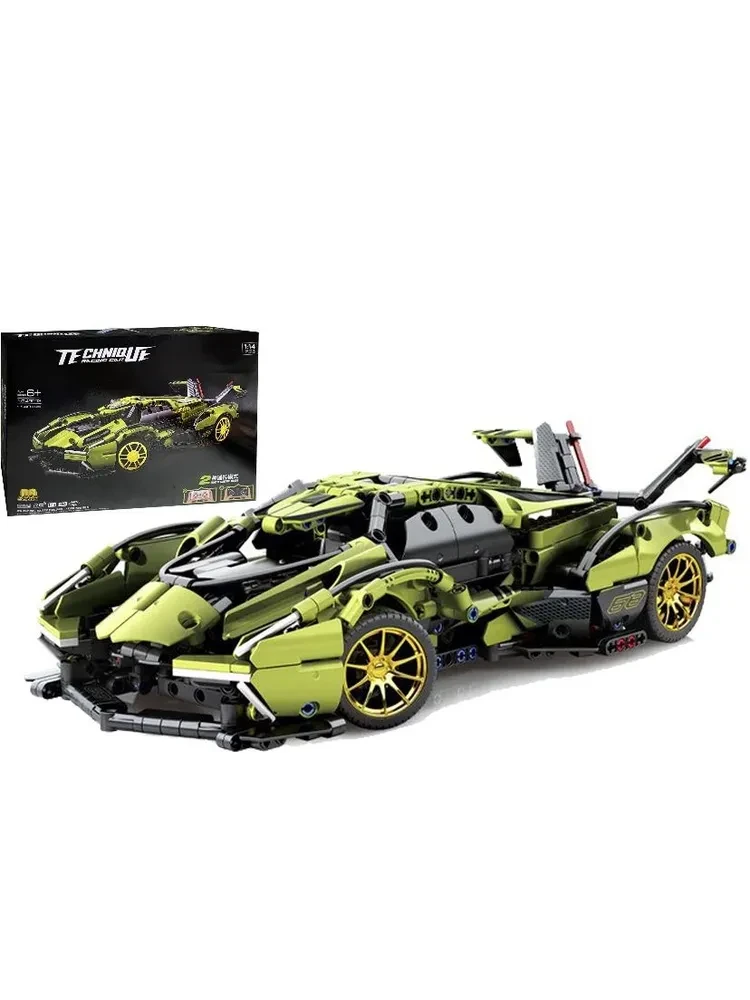 Конструктор Technic Lamborghini V12 Vision GT 49003 1148 деталей - фото 5 - id-p194029948