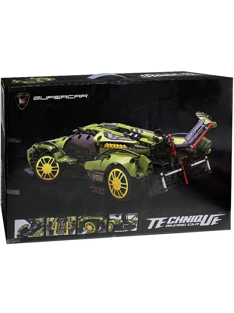 Конструктор Technic Lamborghini V12 Vision GT 49003 1148 деталей - фото 4 - id-p194029948