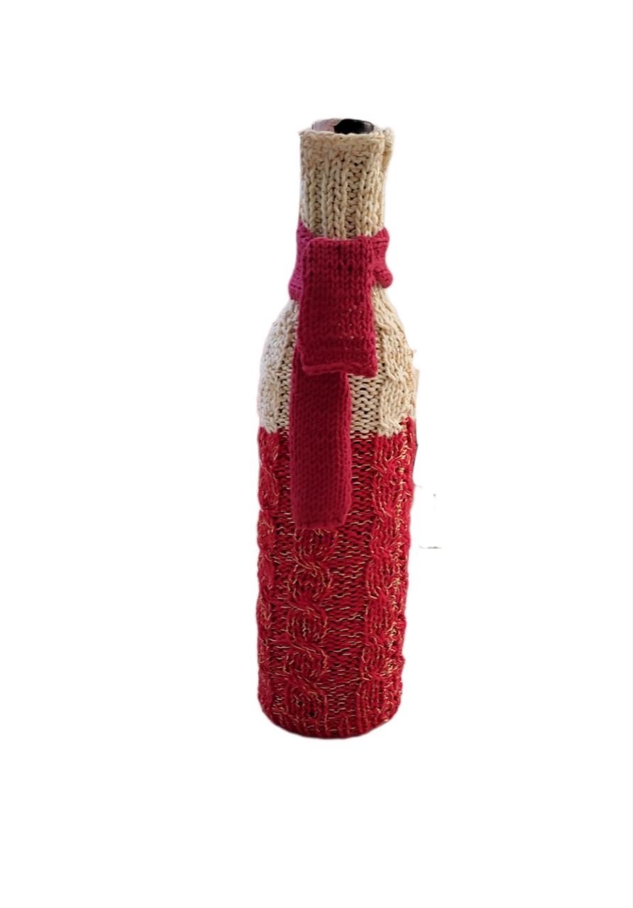 Чехол с шарфиком на бутылку - фото 1 - id-p194031839