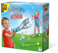 Набор игровой с мыльными пузырями "Атака Акулы", мыльный раствор 200 мл., акула с выдвижной шеей, 5 лет+, SES