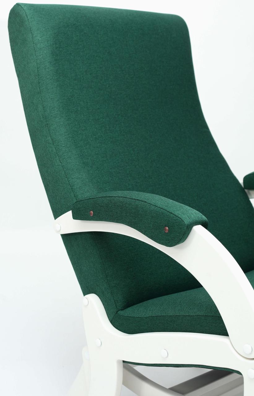 Кресла-качалки Bastion Кресло-качалка Бастион-5 арт. Bahama emerald ноги белые