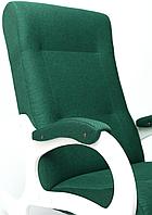 Кресла-качалки Bastion Кресло-качалка Бастион-2 арт. Bahama emerald ноги белые