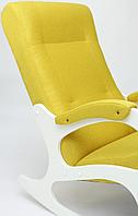 Кресла-качалки Bastion Кресло-качалка Бастион-2 арт. Bahama yellow белые ноги