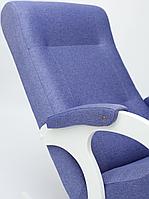 Кресла-качалки Bastion Кресло-качалка Бастион-3 арт. Bahama iris ноги белые