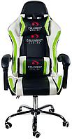 Геймерские кресла Calviano Офисное кресло Calviano ULTIMATO чёрно-зелёное