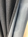 Шторы блэкаут рогожка на люверсах цвет темный джинс высота 2,5 м ширина 3 м, фото 8