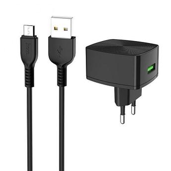 HOCO (6931474706645) C70Am Black + кабель MICRO USB