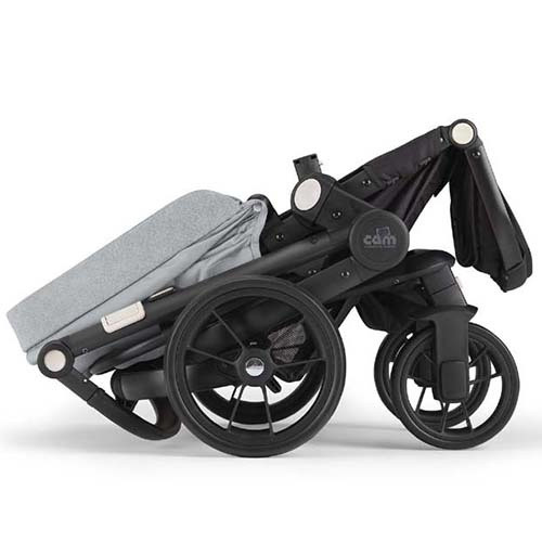 Детская коляска CAM Taski Sport Tris (3 в 1) ART910-T877 (Серый Медвежонок) - фото 4 - id-p194032548