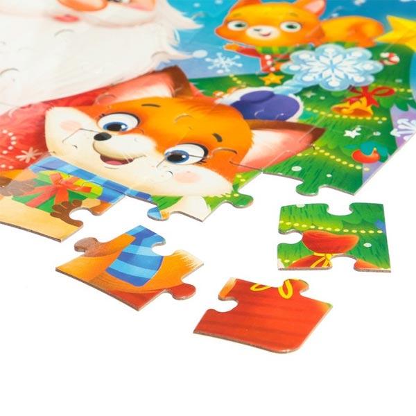 Пазлы в металлической коробке Puzzle Time Добрый Дедушка Мороз - фото 4 - id-p194034296