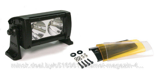 Фара Wurton светодиодная 5" дальний свет 2 LED с фильтром - фото 1 - id-p194035411