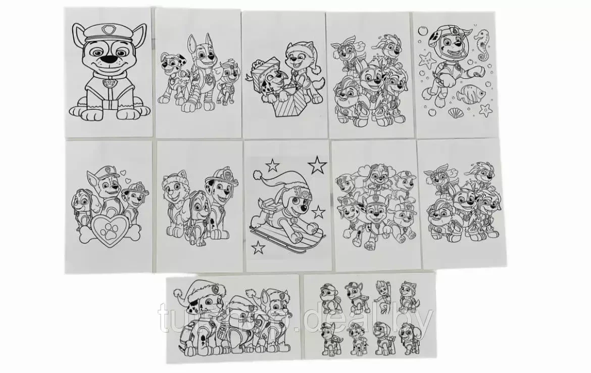 Художественный набор для рисования Рыцарские щенки 150 предметов - фото 3 - id-p194033630