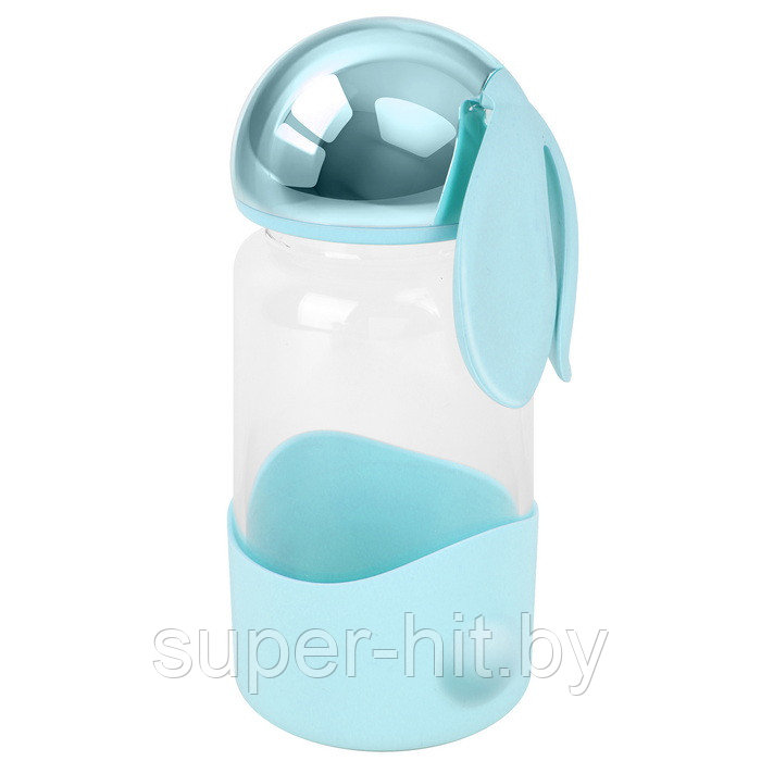 Бутылка для воды 340 мл "Зайка" цвет ассорти (4 вида) - фото 9 - id-p159946457