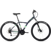 Велосипед Forward Dakota 27.5 2.0 D 2022 (серый/светло-зеленый)