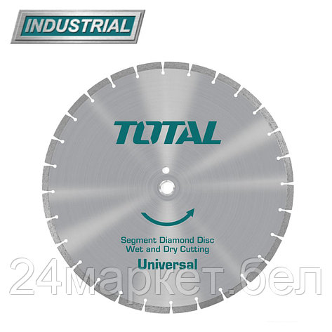 Алмазный диск (для резки асфальта) TOTAL TAC2164051 TAC2164051, фото 2