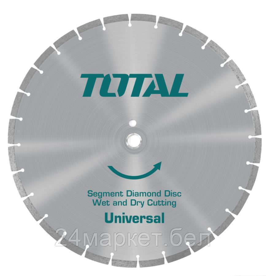 Алмазный диск (для резки асфальта) TOTAL TAC2164051 TAC2164051 - фото 2 - id-p187725545
