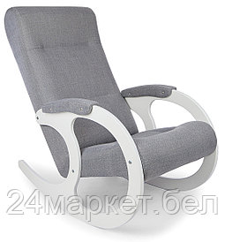 Кресло-качалка Бастион 3 Memory 15 с белыми ногами
