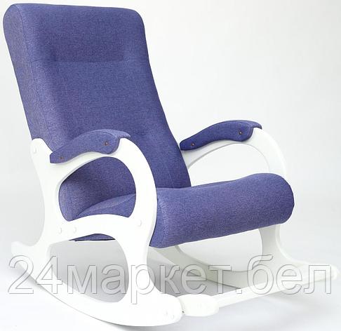 Кресло-качалка Бастион-2 арт. Bahama iris (белые ноги), фото 2